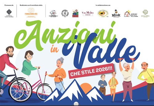 Si riparte 2026!!! Festa di inizio del progetto Anziani in Valle: che stile 2026!!!